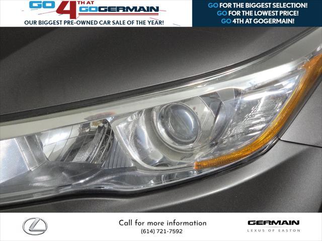 used 2015 Toyota Highlander car, priced at $17,250
