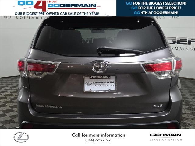 used 2015 Toyota Highlander car, priced at $17,250