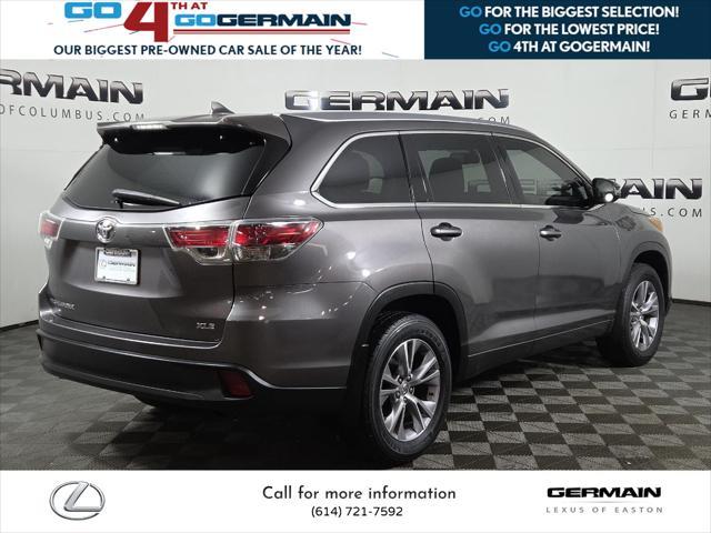 used 2015 Toyota Highlander car, priced at $17,250