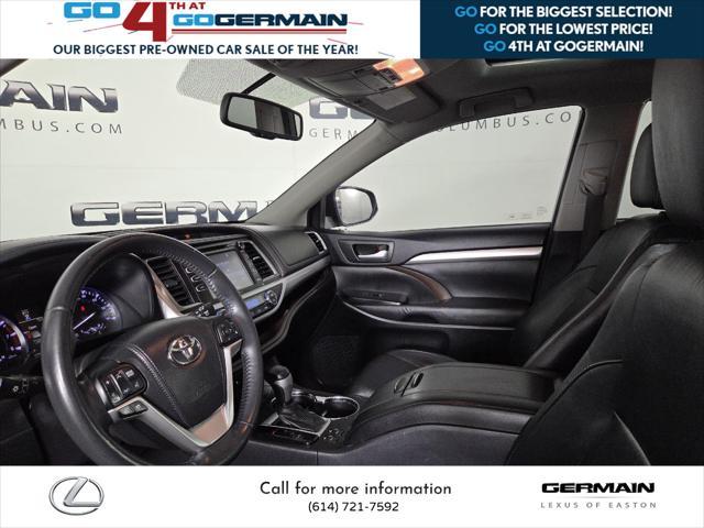 used 2015 Toyota Highlander car, priced at $17,250