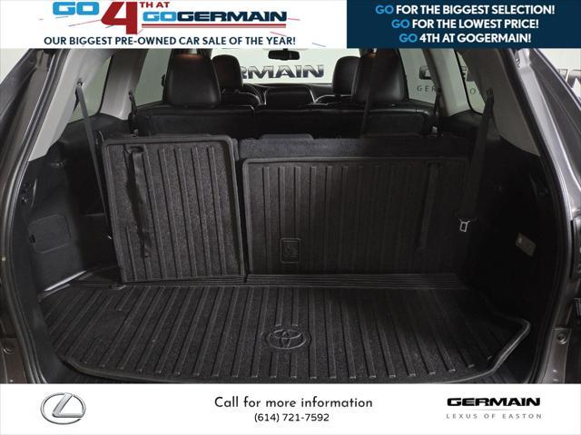 used 2015 Toyota Highlander car, priced at $17,250