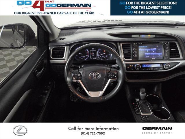 used 2015 Toyota Highlander car, priced at $17,250