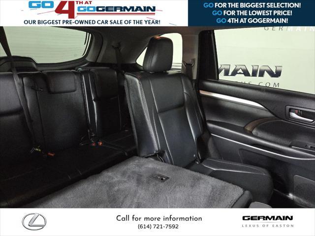 used 2015 Toyota Highlander car, priced at $17,250