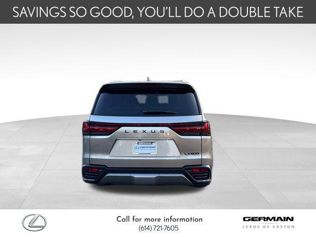 new 2025 Lexus LX 600 car, priced at $109,826