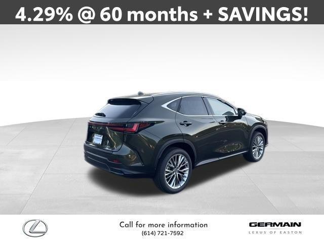 new 2025 Lexus NX 350 car, priced at $57,964