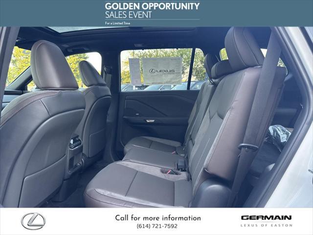 new 2025 Lexus TX 350 car, priced at $71,160