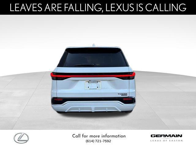 new 2026 Lexus TX 500h car, priced at $74,717