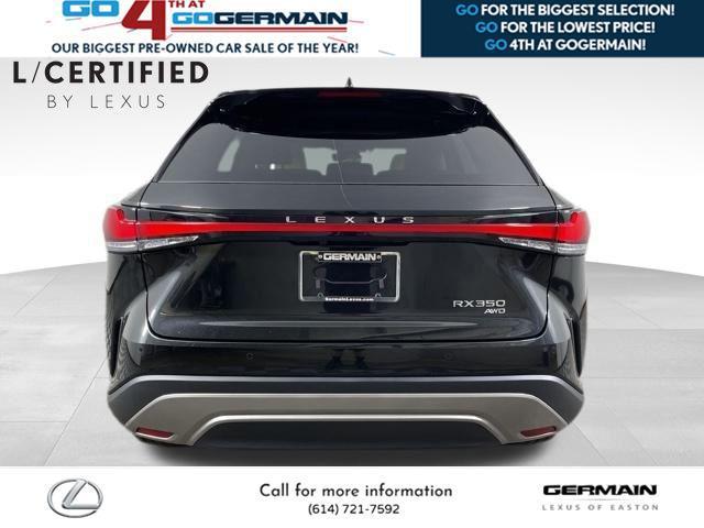 used 2024 Lexus RX 350 car, priced at $53,755