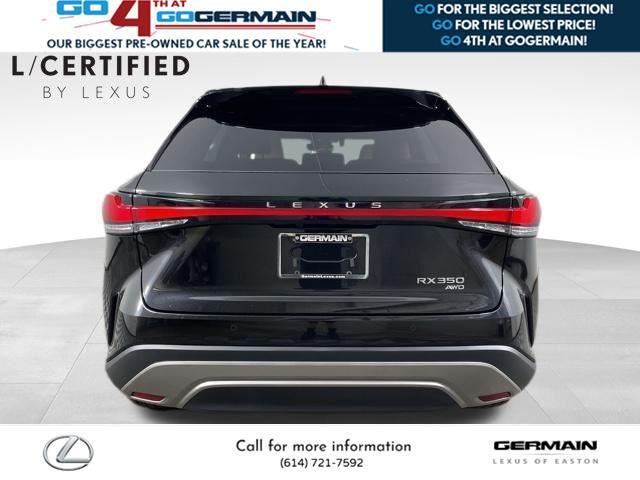 used 2024 Lexus RX 350 car, priced at $53,755
