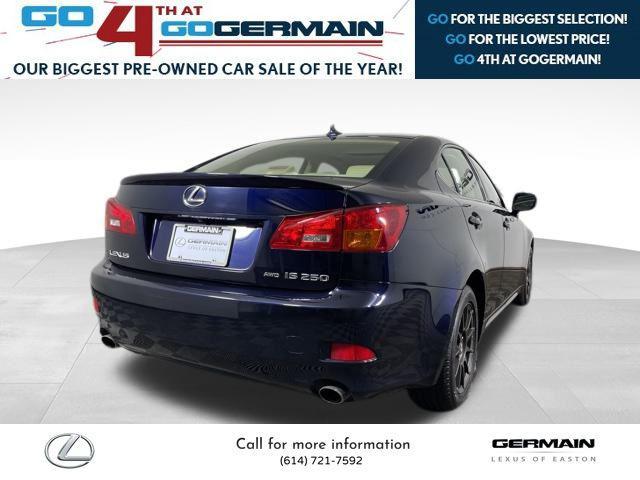 used 2008 Lexus IS 250 car, priced at $12,891