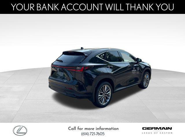 new 2025 Lexus NX 350h car, priced at $58,919