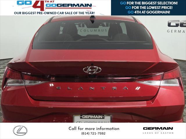 used 2023 Hyundai Elantra car, priced at $19,400