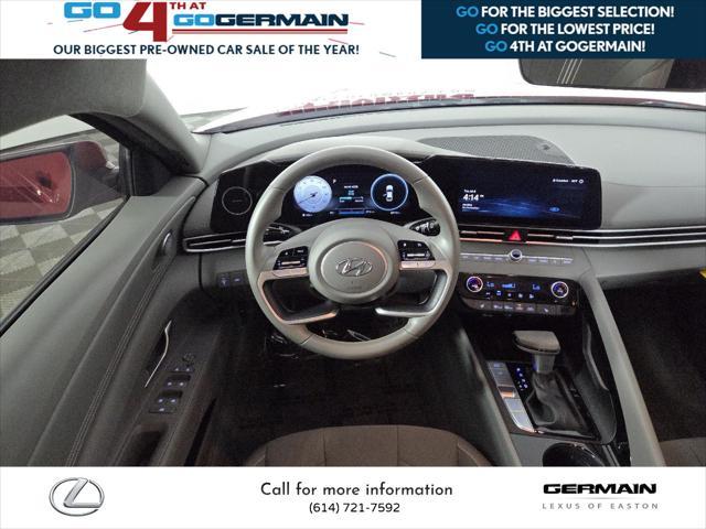 used 2023 Hyundai Elantra car, priced at $19,400