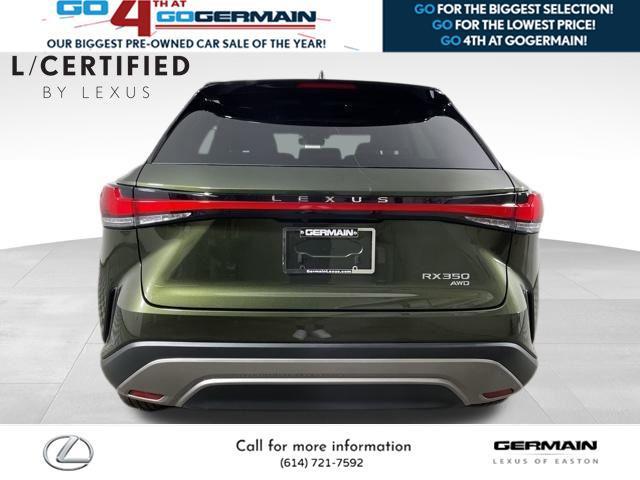 used 2024 Lexus RX 350 car, priced at $57,619