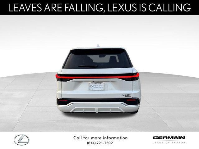 new 2026 Lexus TX 500h car, priced at $74,717