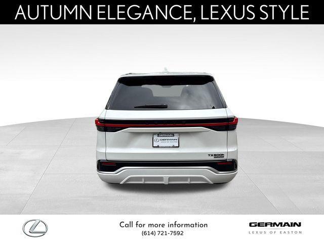new 2025 Lexus TX 500h car, priced at $71,966