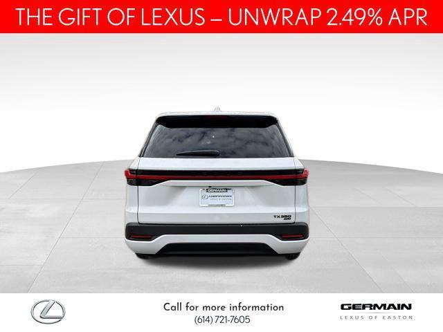 new 2026 Lexus TX 350 car, priced at $65,090