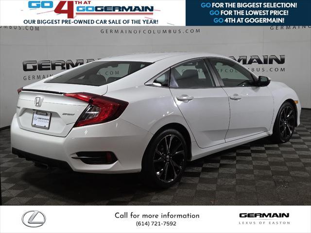 used 2020 Honda Civic car, priced at $20,351