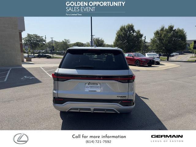 new 2025 Lexus TX 500h car, priced at $71,605