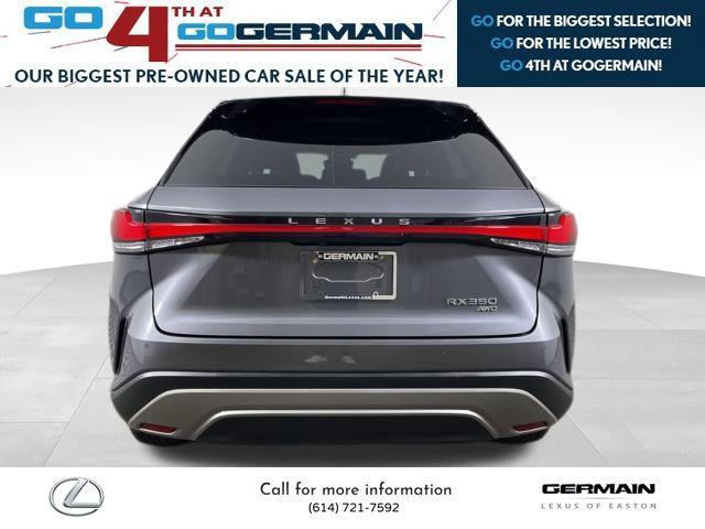 used 2023 Lexus RX 350 car, priced at $54,222