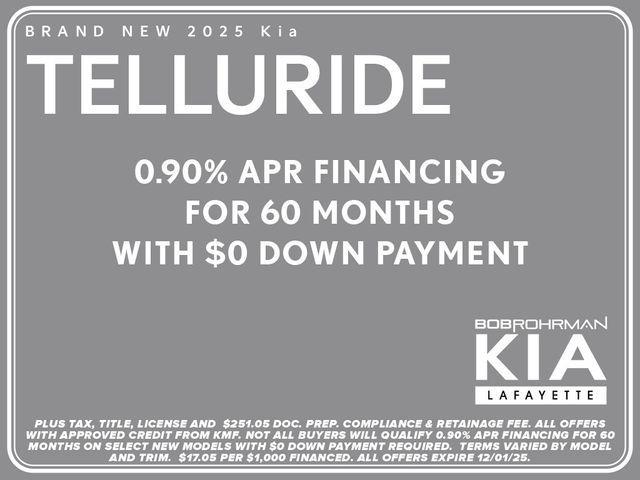 new 2025 Kia Telluride car, priced at $50,903