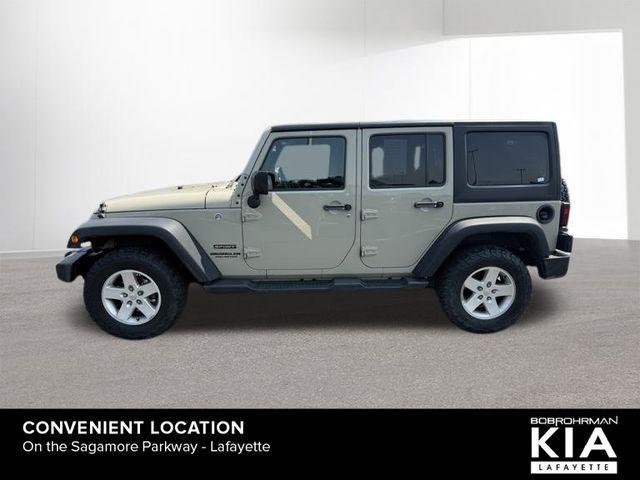 used 2017 Jeep Wrangler Unlimited car, priced at $19,920