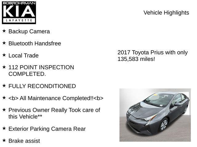 used 2017 Toyota Prius car, priced at $12,995