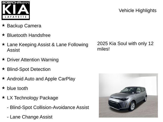 new 2025 Kia Soul car, priced at $21,673