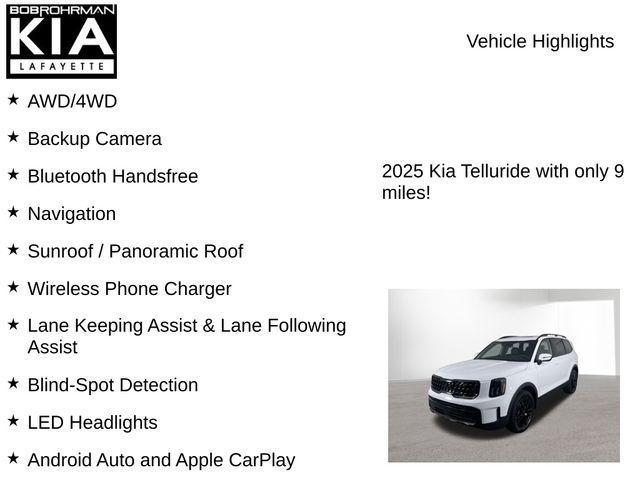 new 2025 Kia Telluride car, priced at $46,004