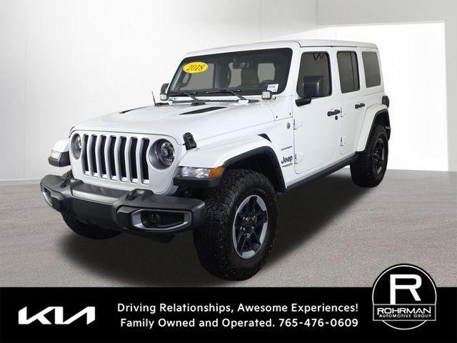used 2018 Jeep Wrangler Unlimited car, priced at $26,390