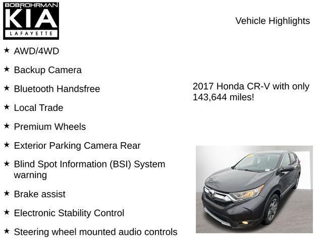 used 2017 Honda CR-V car, priced at $11,494