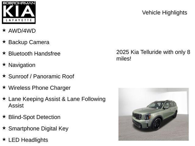 new 2025 Kia Telluride car, priced at $48,705