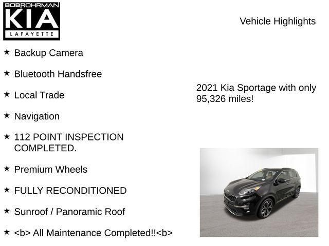 used 2021 Kia Sportage car, priced at $16,186