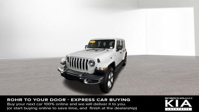 used 2020 Jeep Wrangler Unlimited car, priced at $31,211