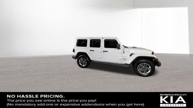 used 2020 Jeep Wrangler Unlimited car, priced at $31,211