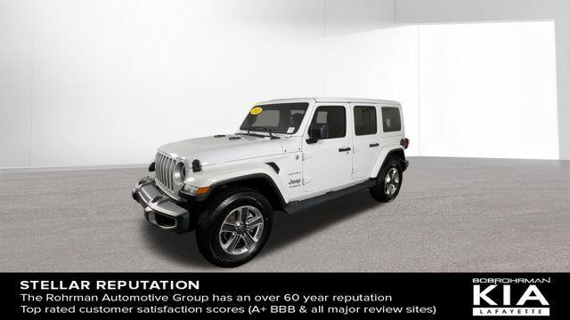 used 2020 Jeep Wrangler Unlimited car, priced at $31,211