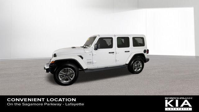 used 2020 Jeep Wrangler Unlimited car, priced at $31,211