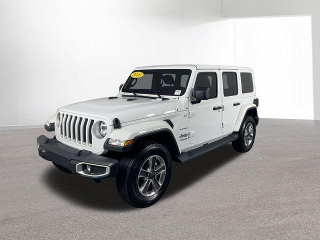 used 2020 Jeep Wrangler Unlimited car, priced at $31,211