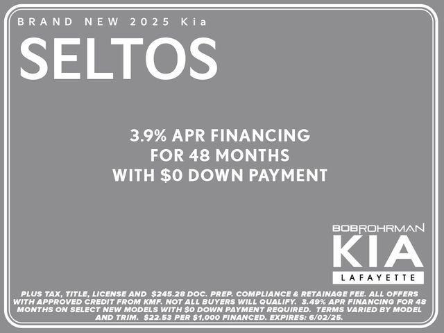 new 2025 Kia Seltos car, priced at $28,731