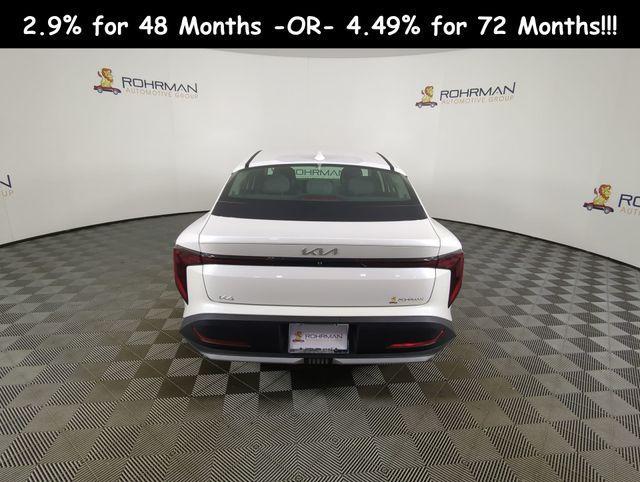 new 2025 Kia K4 car, priced at $23,288