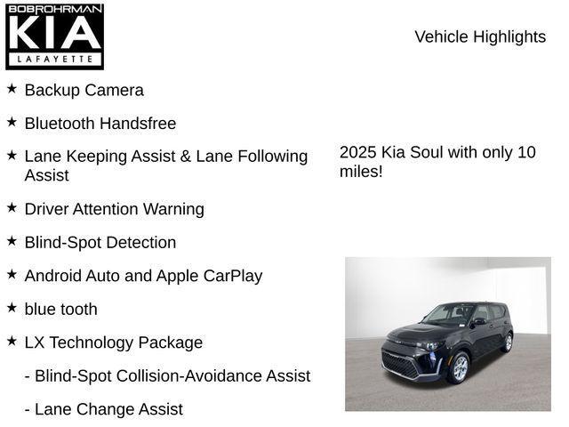 new 2025 Kia Soul car, priced at $21,824