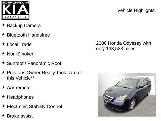 used 2006 Honda Odyssey car, priced at $7,995