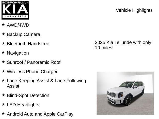 new 2025 Kia Telluride car, priced at $42,241