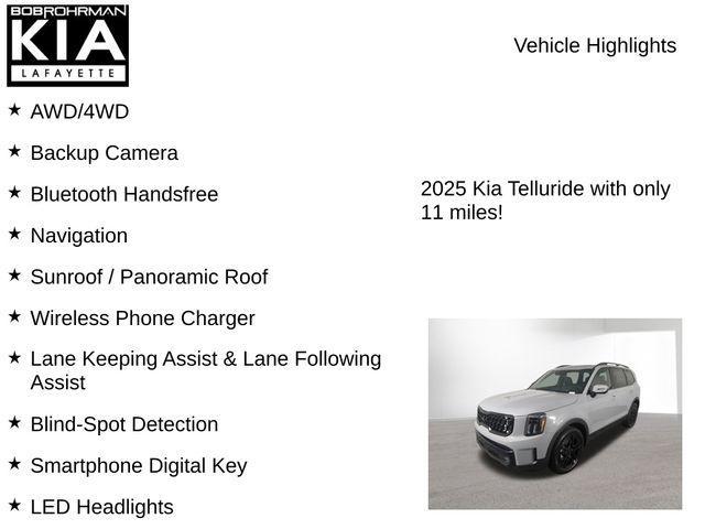 new 2025 Kia Telluride car, priced at $51,542