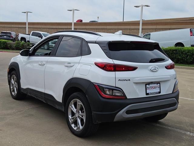 used 2023 Hyundai Kona car, priced at $18,600