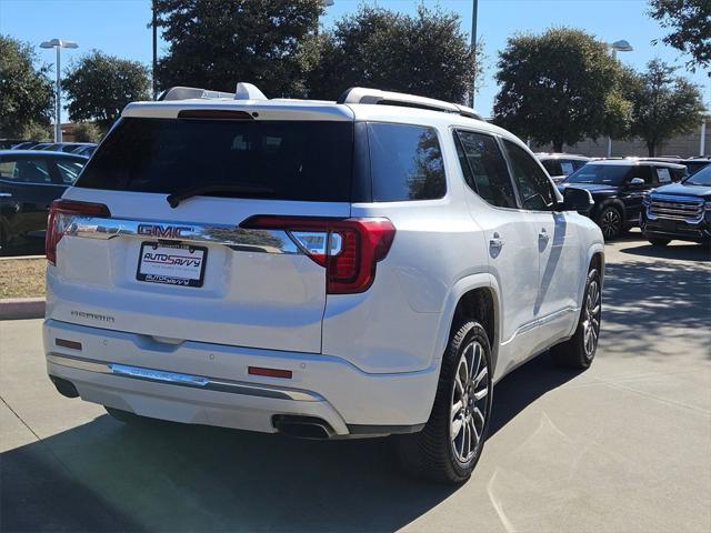 used 2021 GMC Acadia car, priced at $24,000