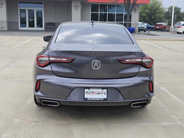 used 2021 Acura TLX car, priced at $26,700