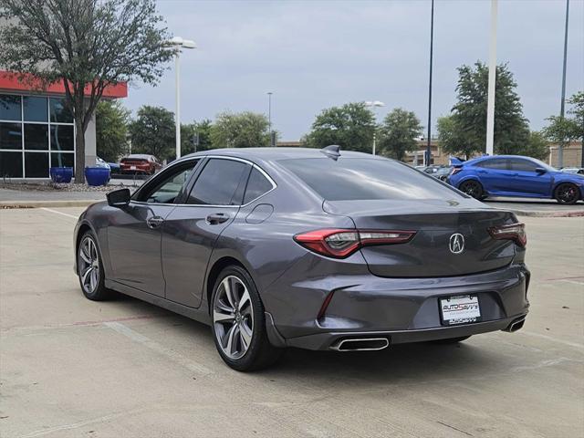 used 2021 Acura TLX car, priced at $26,700