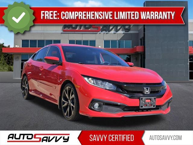 used 2019 Honda Civic car, priced at $17,700