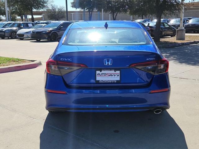 used 2024 Honda Civic car, priced at $21,700